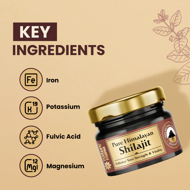 Nature Mania Pure Himalayan Shilajit Resin - 30 gm | For Men and Women - Image 5