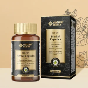 Nature Mania Tes-up Capsules (Male & Female Testo Booster) - 60 Capsules